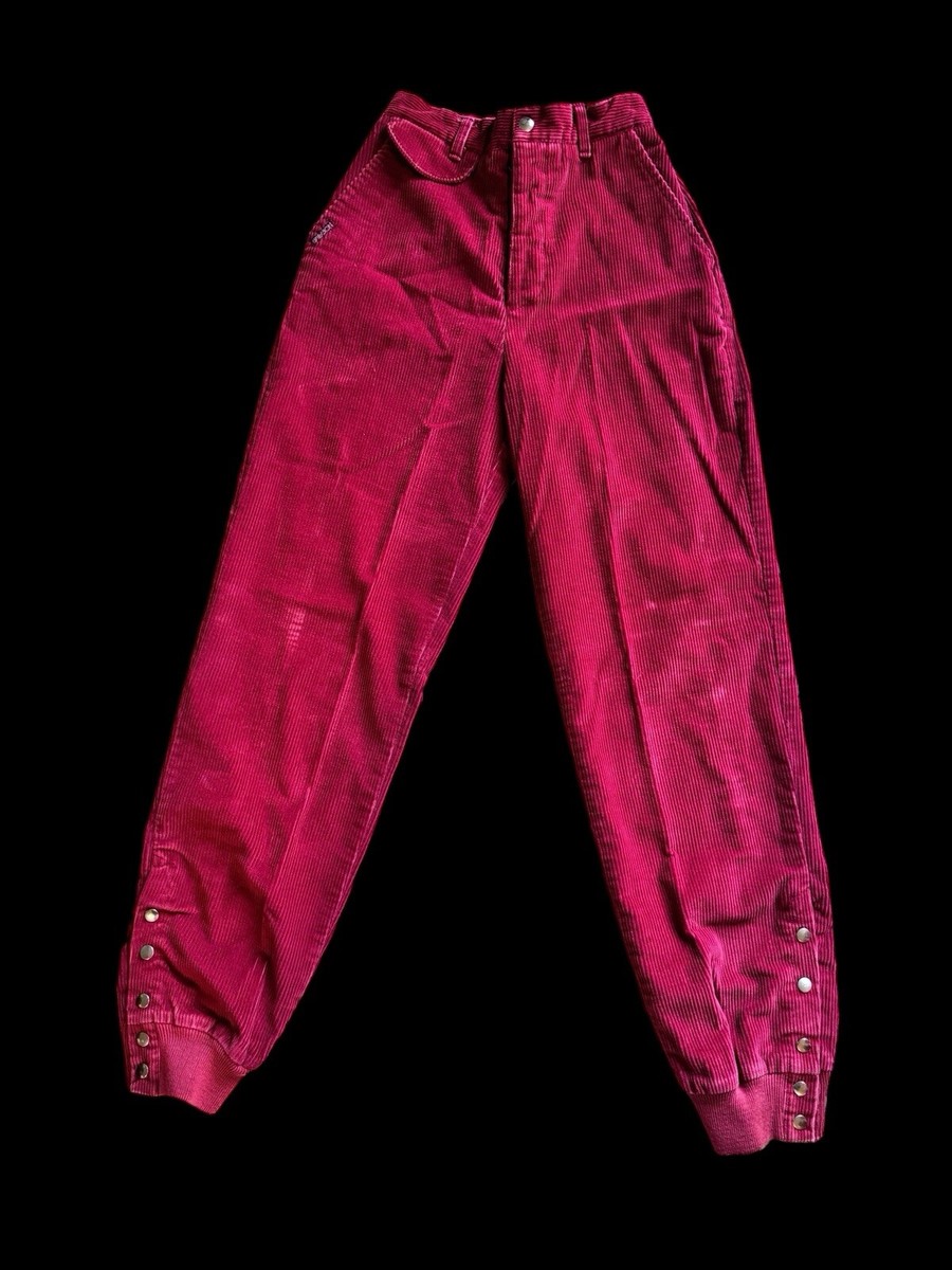 パンツ everyone corduroy belted pants Corduroy High Waisted Pants for Women Vintage Straight Leg