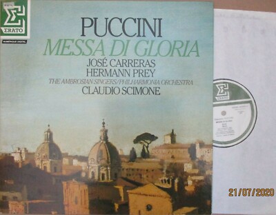 【中古】 Puccini；Messa Di Gloria Carreras ,Simone ,AmbrosianSing NUM 75090 Puccini Messa Di Gloria / Carreras / Prey