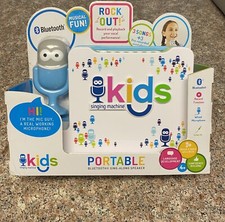 Singing Machine , Kids Portable Bluetooth Sing-Along Speaker with Mic               