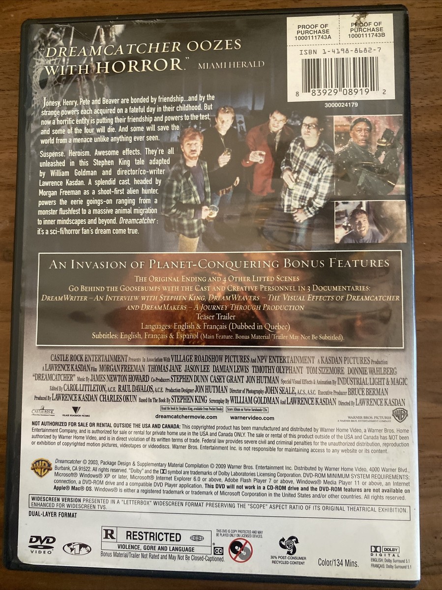 Dreamcatcher - DVD - VERY GOOD 883929089192| eBay