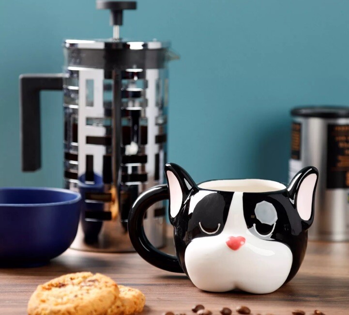 Puckator Dog Squad French Bulldog Mug Novelty Kitchen Home Gift