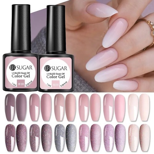 Nail Gel Polish Colours UR Sugar Base Top Coat Soak Off UV LED Colour Varnish UK - Picture 11 of 144