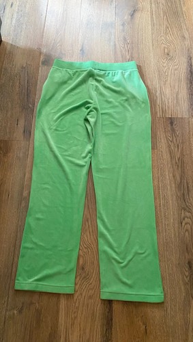 💕 Juicy Coulture Bright Green Size XL Tracksuit Bottom 💕 - Picture 5 of 8