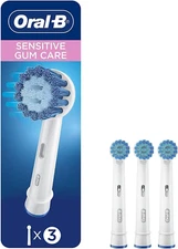 Sensitive Gum Care Electric Toothbrush Replacement Brush Heads Refill, 3 Count