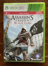 Assassin's Creed IV: Black Flag XBOX 360 NEW Sealed Target Edition Pirates