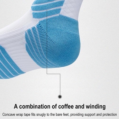 Men's White Work Sports Athletic Crew Socks Cotton - Picture 10 of 24
