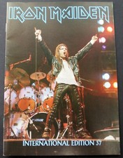 Iron Maiden Magazine Fan Club Original Vintage Issue 37 1992