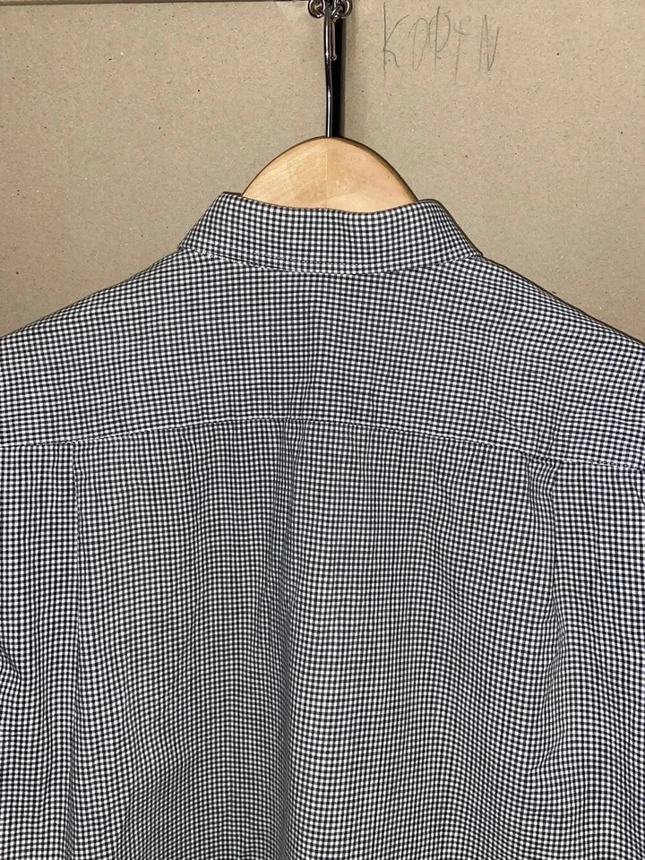 CAMISA VINTAGE PIERRE BALMAIN PARÍS ABOTONADA Y2K LUJO DINERO ANTIGUO CLÁSICA 15 1/2 Foto 3 de 4