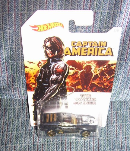 Hot Wheels serie capitán américa remachado soldado de invierno 5/8 2016 Walmart Marvel - Imagen 4 de 5