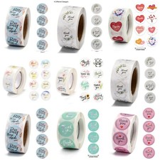 Thank You Stickers & Hand Made Labels Round Labels 25mm You For Your Order