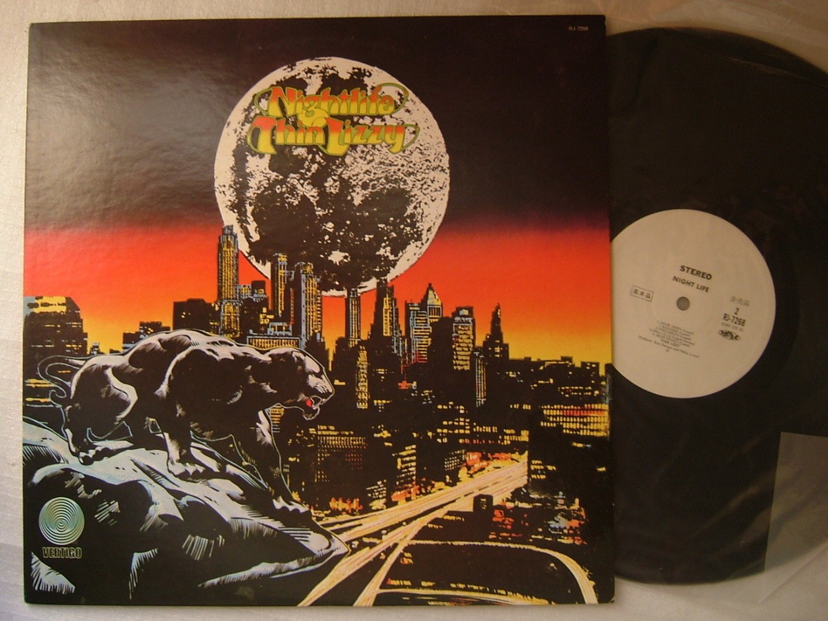 PROMO WHITE LABEL / THIN LIZZY NIGHTLIFE / JPN VERTIGO | eBay