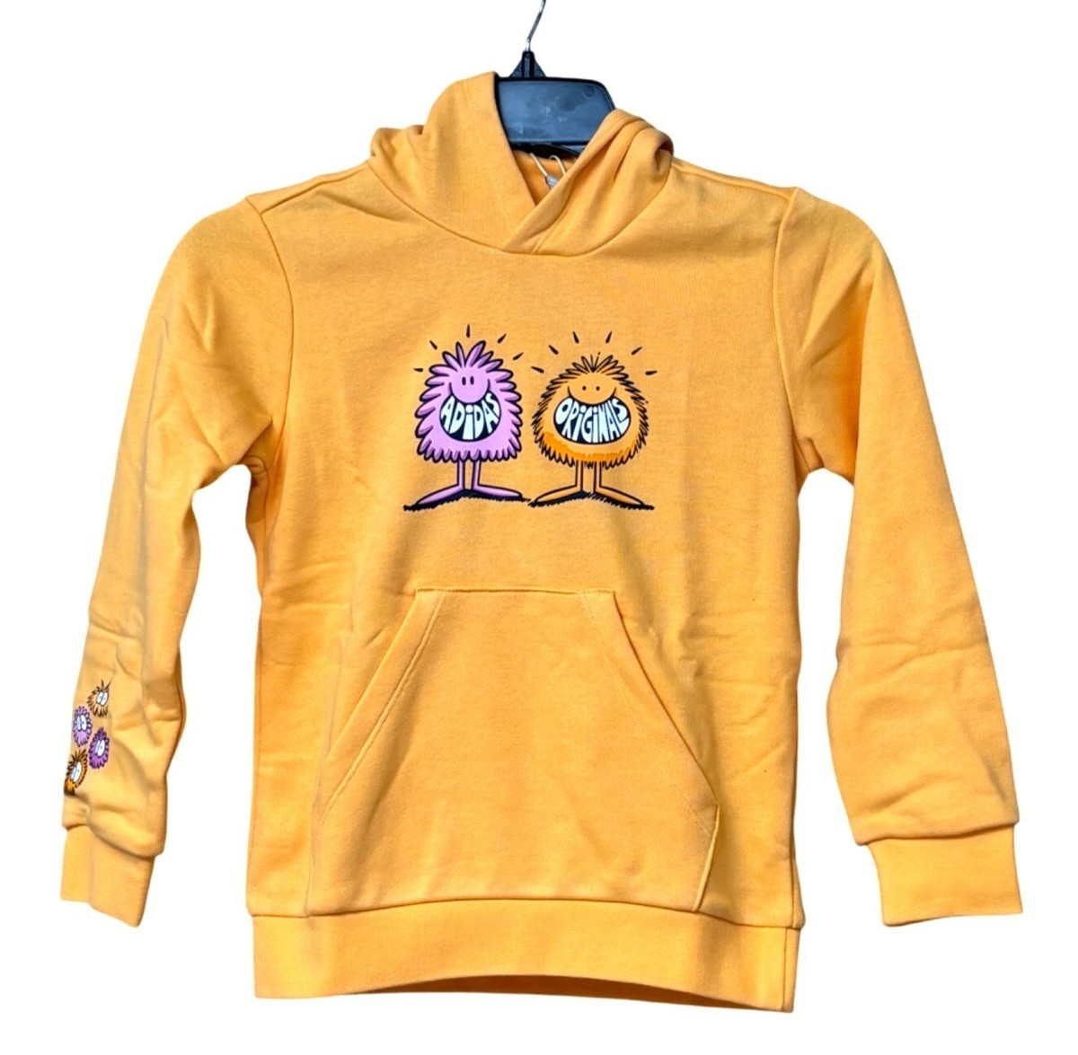 【keboz】UC SWEAT HOODIE（YELLOW） Adidas Originals X Kevin Lyons Kid's Hoodie, Hazy Orange, Sz. XS