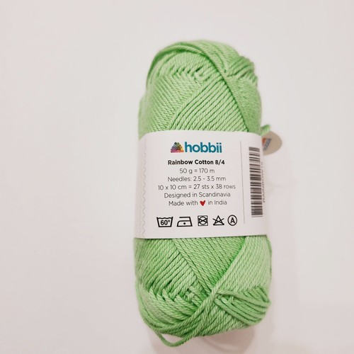 Hobbii Rainbow Yarn 8/4 Quality 100% Cotton PRICE PER SKEIN - YOU CHOOSE - Picture 100 of 329