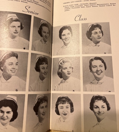 1960 DIE BLAUE BAND, BARNES Hospital School of Nursing Jahrbuch St. Louis Mo. - Bild 9 von 11
