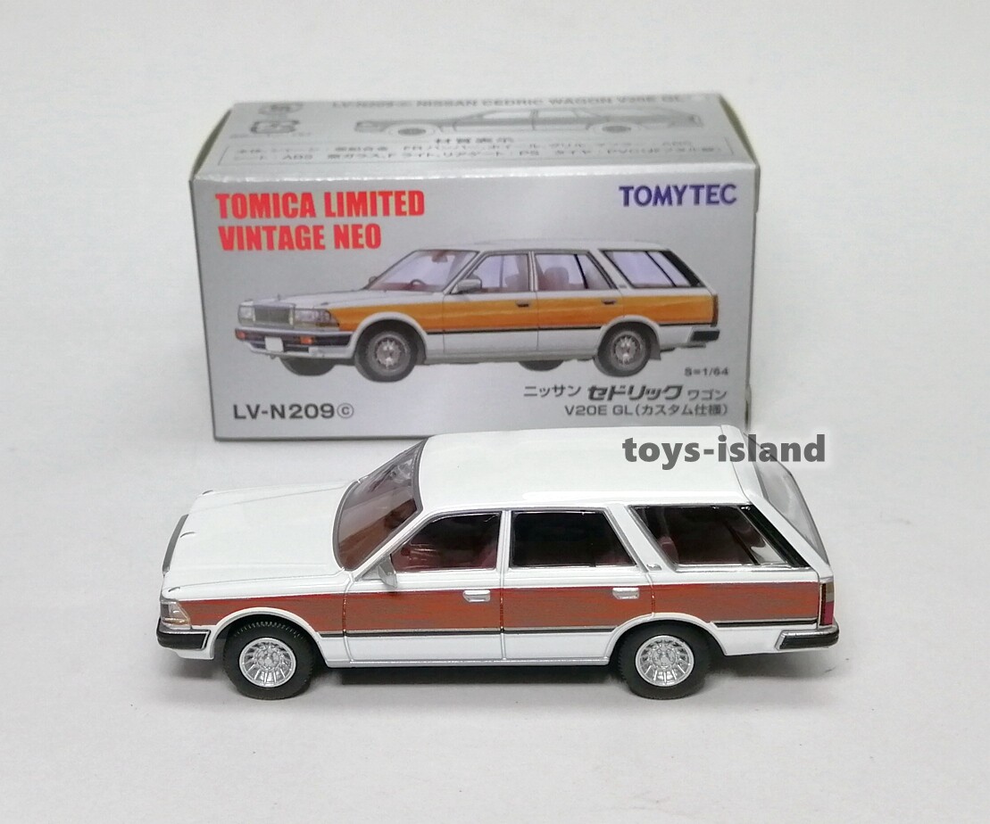 Tomica Limited Vintage NEO LV-N209c Nissan Cedric Wagon V20E GL