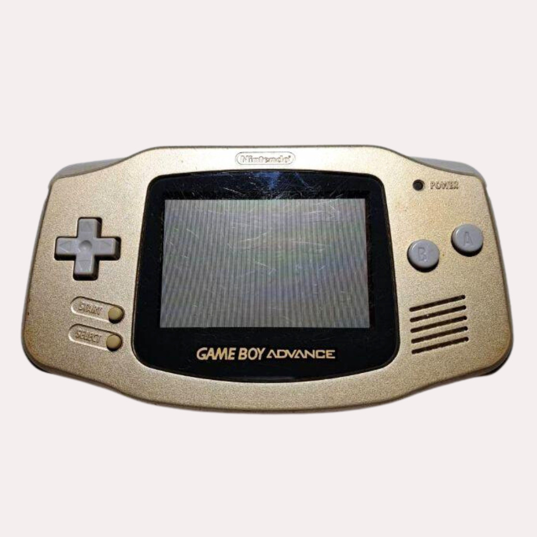 Nintendo Gameboy Advance console Gold Japan GBA Used AGB-S-D