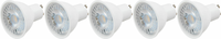 5Er Set Led-Strahler Mcshine PV-MCOB GU10, 3W, 240Lm, 38°, 3000K, Warmweiß