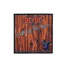 AC/DC Fly On The Wall Battle Jacket Sew On Woven Patch 10-B Official