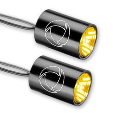 Kellermann Set 2 Stück LED Blinkerlicht Atto Integral für hinten schwarz