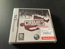 Image of Unsolved Crimes DS PAL ESPAÑOL New A Estrenar