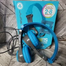 🌍 JLab JBuddies Folding Kids Wired Headphones -No Box ‼️
