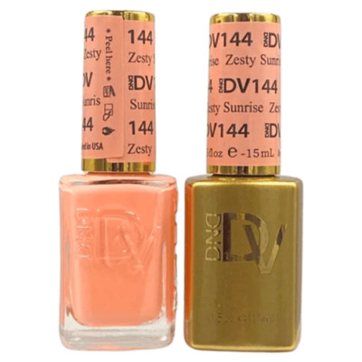 DND DUO DIVA GEL & LACQUER #144 - Zesty Sunrise