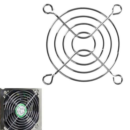 60mm 6cm Iron Fan Cover Mesh Silver Finger Guard Grille Grills Net - Photo 2/8