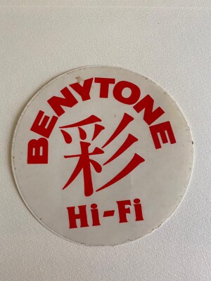 sticker sticker BENYTONE HI FI