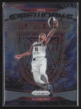 2024 Panini Prizm WNBA Fireworks #6 Allisha Gray Atlanta Dream