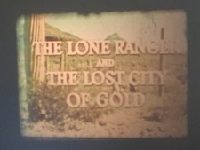 LONE RANGER AND LOST CITY OF GOLD SUPER 8 COLOUR SOUND 3 X 400FT 8MM CINE FILM