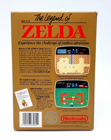 The Legend Of Zelda Nintendo NES Karte inklusive USA Second Print
