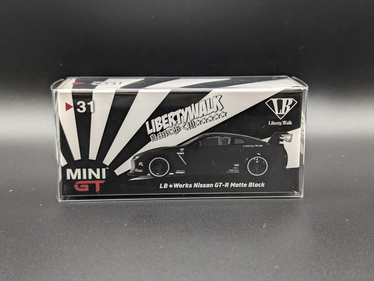 ミニカー MINI GT LBWK Nissan GT-R Matte Black 31 1676596222600.jpg