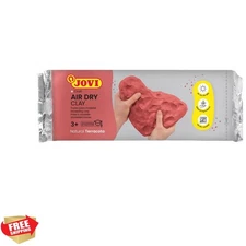 Air-Dry Modeling Clay; 1.1 lb. Terracotta, Non-staining, Perfect for Arts and...
