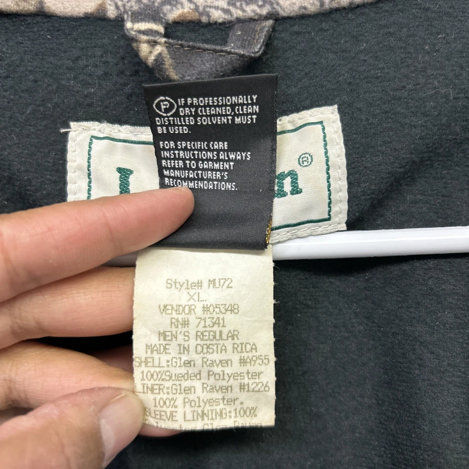 Vintage L.L. Bean Jacket Mens Extra Large Camo Goretex Hunting Gorpcore MU72 - Image 4 of 4