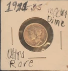 1921 Mercury Dime - Very Fine (VF) -  COMMEMORATIVE Key Date - Nice Coin!!! Bo