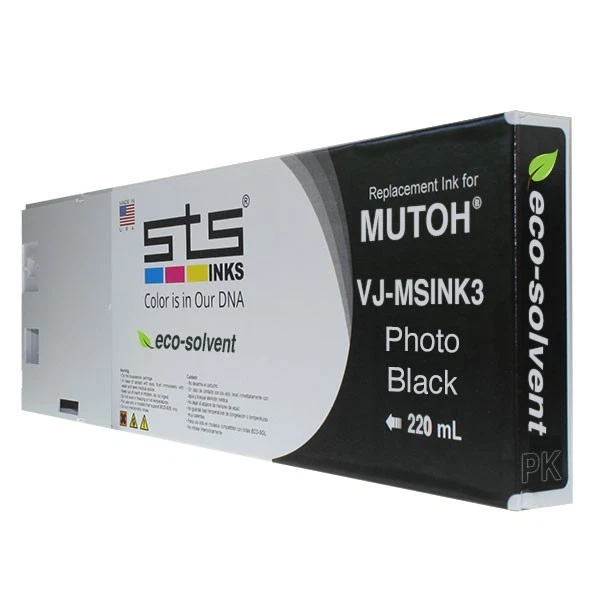 Mutoh VJ628 Eco-Sol Ink Cartridges 110ml - CMYK Kit - Image 4 of 4