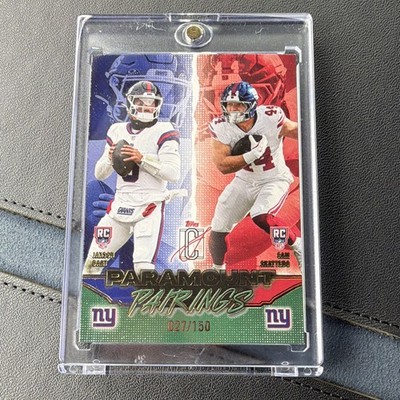 Topps 2025 Signature Class Paramount Pairings PP-2 Dart/Skattebo RC /150 