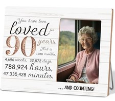 90th Birthday Gifts for Women Men  You Have Been Loved for 90 Years Picture