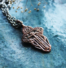 crucifix pendant prayer cross protection amulet 18th century archaeology artifac