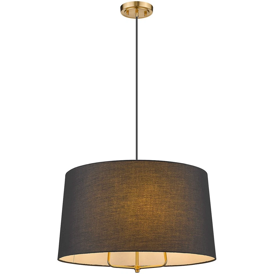 Trend Lighting TP30031GD Lamia 3 luces oro 24 pulgadas mini lámpara de techo colgante Foto 2 de 4