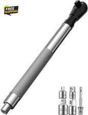 3/8" Offset Extension Wrench for Electric Drill, Impact Ratchet Extender