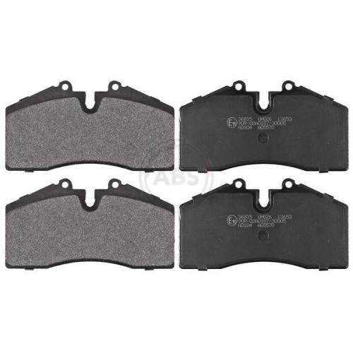 Plaquettes de frein ABS 36815 pour frein à disque de berline Audi et VAG