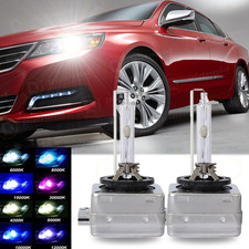 For Chevy Impala 2014-2019 8000k Xenon Hid Headlight Bulbs High Low Beam Kits