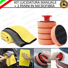 KIT LUCIDATURA CARROZZERIA TAMPONI + 2 PANNI IN MICROFIBRA PER SMART FORFOUR