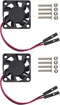 Raspberry Pi Fan 30X30X7Mm, Raspberry Pi Cooling Fan Brushless 3.3V 5V DC Quiet