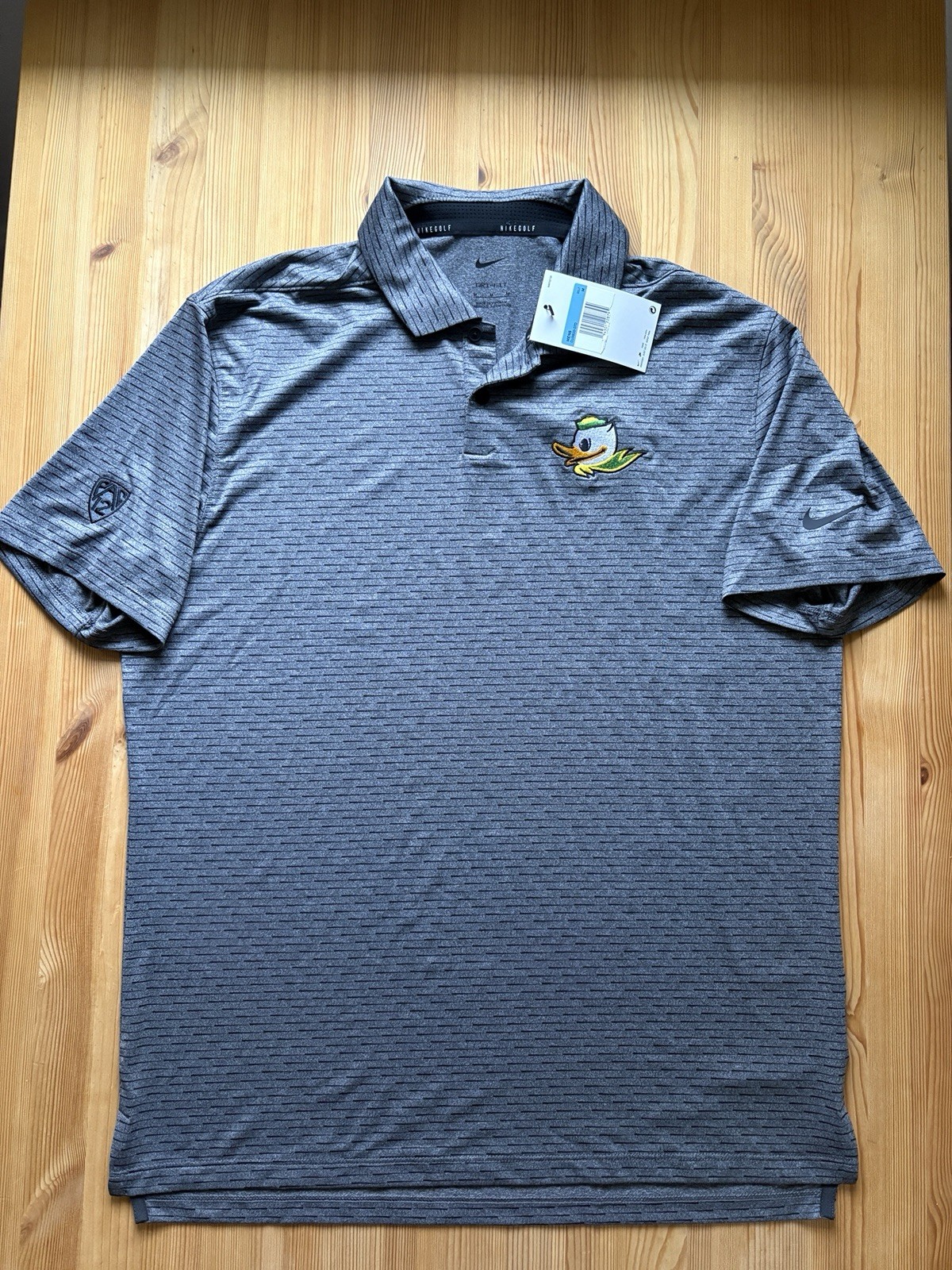 NWT Nike Oregon Ducks Golf Polo Team Issue Dri-Fit Shirt PE Men's Size: Medium