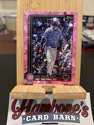 2025 Topps Update PCA Has A Day Pink Diamanté 