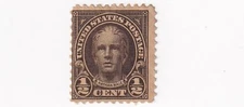 STAMPS US SCOTT 551 "Nathan Hale" 1/2 CENT 1925 MH - D