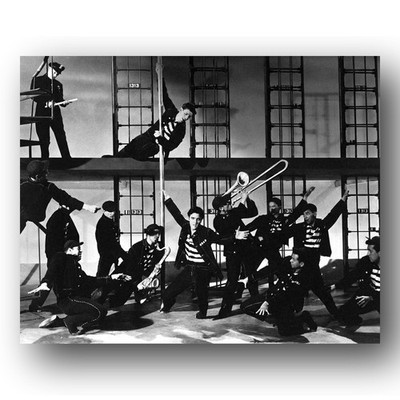 Elvis Presley Photo 8x10 Jailhouse Rock 1957 Musical Drama Film Set