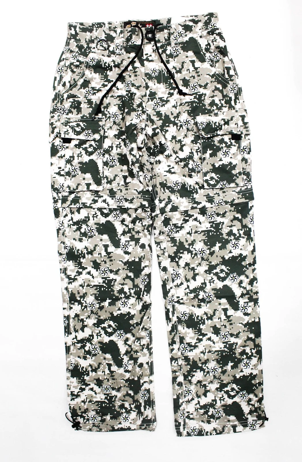 OBOF Dry Convertible Pants Pioneer Biwa Digital Camo Size L (2927)